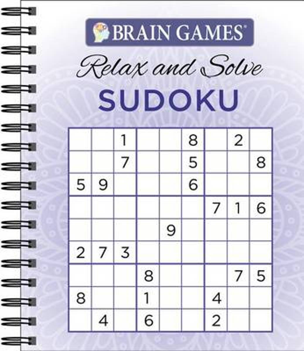 Bol | Brain Games Relax N Solve Sudoku Puzzles