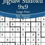 Bol | Jigsaw Sudoku 9X9 Large Print   Easy To Extreme