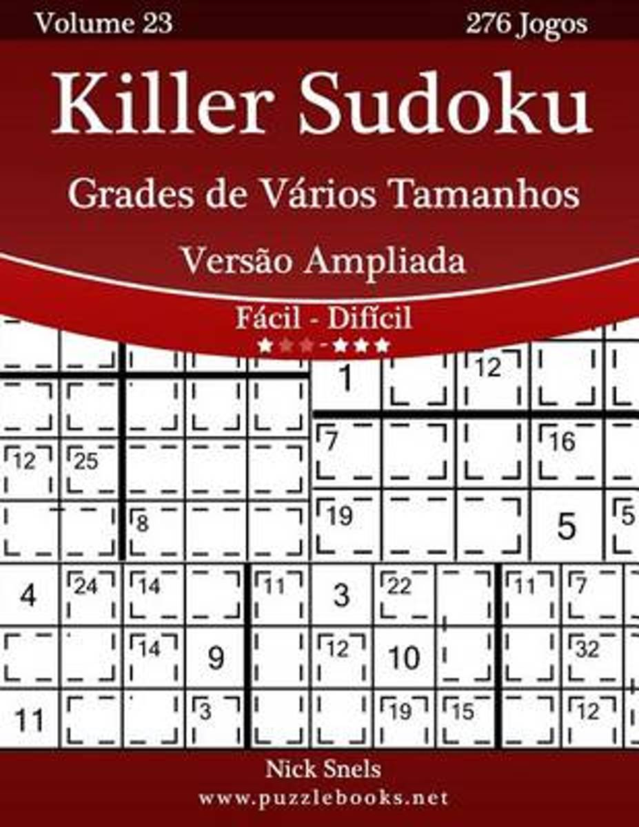 Bol | Killer Sudoku Grades De V Rios Tamanhos Vers O