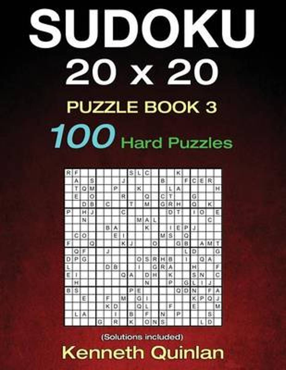 Bol | Sudoku 20 X 20 Puzzle Book 3, Kenneth Quinlan