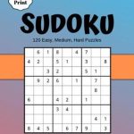 Bol | Sudoku Large Print 120 Easy, Medium And Hard