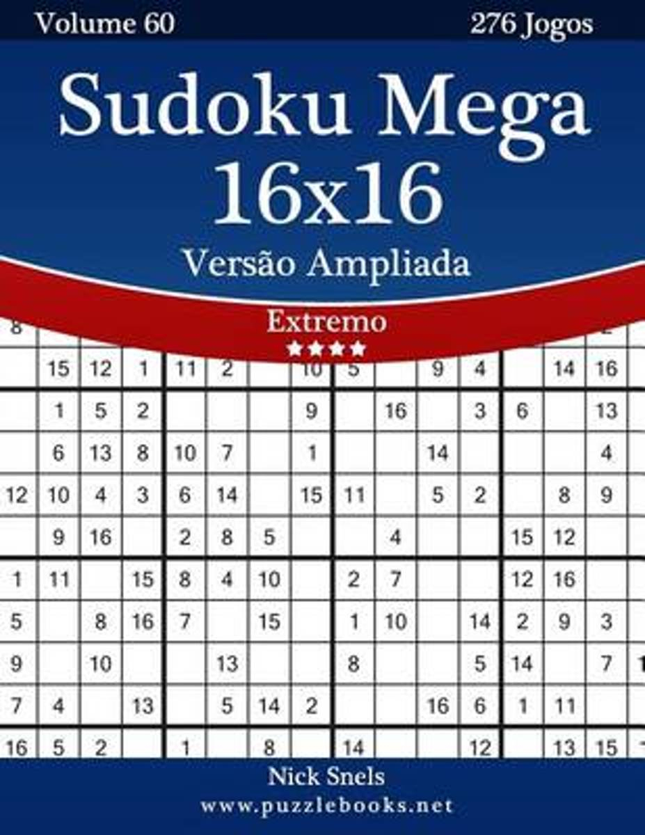 Bol | Sudoku Mega 16X16 Vers O Ampliada - Extremo