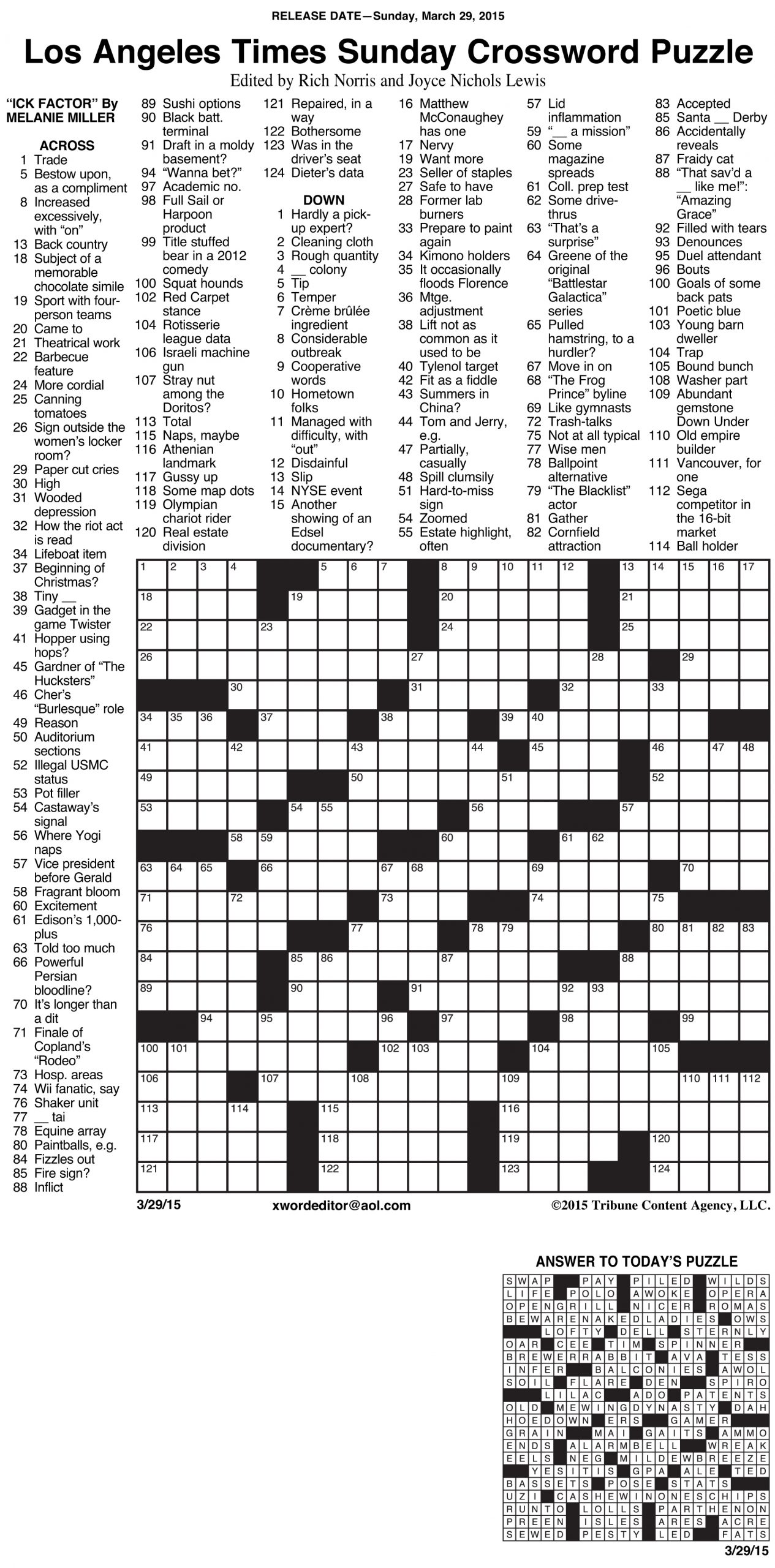 Crosswords Archives | Tribune Content Agency