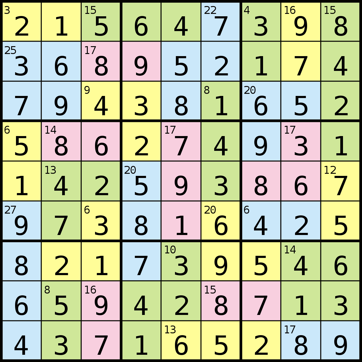 sudoku color online free