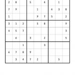 Free Downloadable Sudoku Puzzle Easy #4 | Sudoku Puzzles
