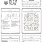 Free Lds Worksheets And Printables   Mazes, Crosswords, Word