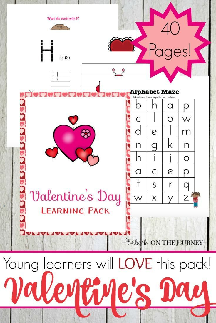 Free Printable Valentine Worksheets For Preschoolers