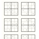 Gratis Printservice En Gratis Sudoku Kleuters In 2020