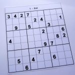 Hard Printable Sudoku Puzzles 2 Per Page – Book 1 – Free