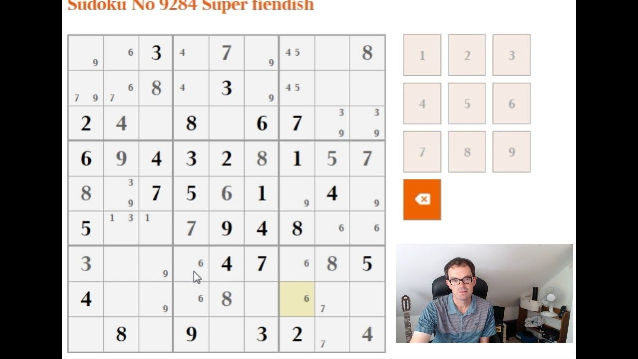 How To Solve The Super Fiendish Sudoku | Sudoku, Sudoku