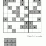 Intermediate Sudoku Puzzle 4