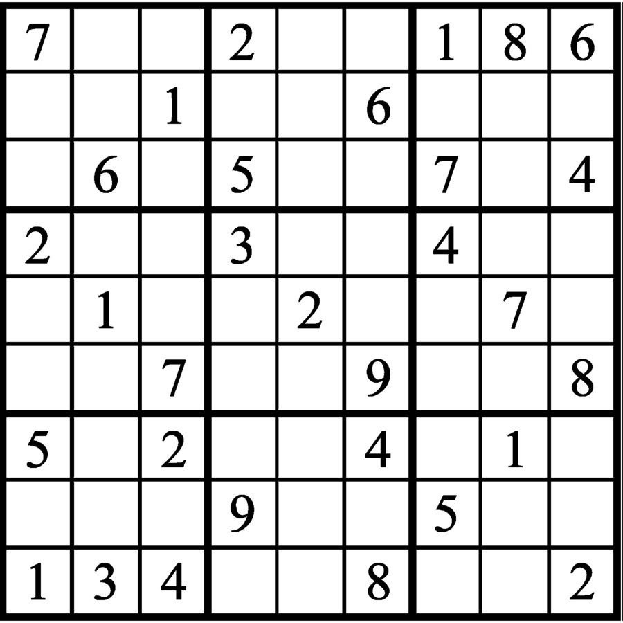 Janric Classic Sudoku For Nov 01, 2019,| Creators Syndicate