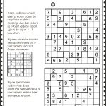Juf Stuff Pentomino Sudoku 1.pdf | Wiskunde, Breinbrekers