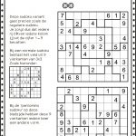 Juf Stuff Pentomino Sudoku 2.pdf | Wiskunde, Breinbrekers