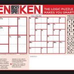 Ken Ken Puzzles For Math Enrichment/anchor Activity