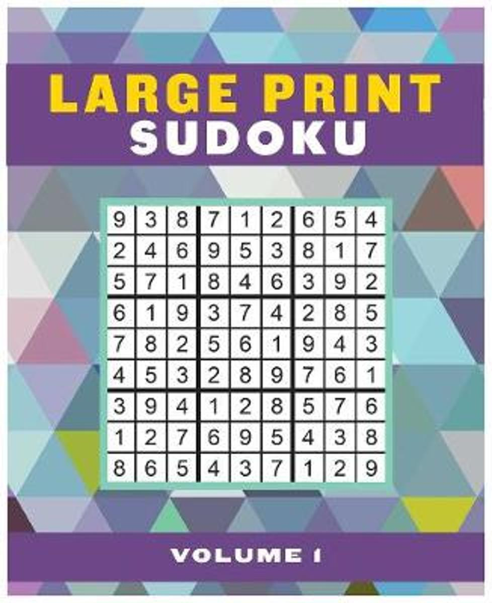 Large Print Sudoku Volume 1