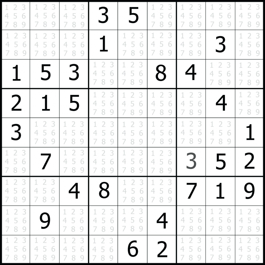 Printable Blank Sudoku Worksheet | Printable Worksheets And