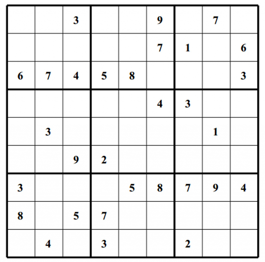 Printable Blank Sudoku Worksheets | Printable Worksheets And