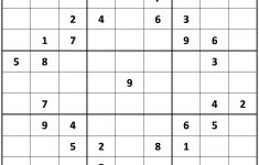 Printable – Difficult Sudoku Puzzles | Sudoku Printable