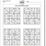 Printable Medium Sudoku Puzzles | Sudoku, Sudoku Printable