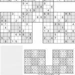 Printable Sudoku High Five, Aug. 1   [Pdf Document]