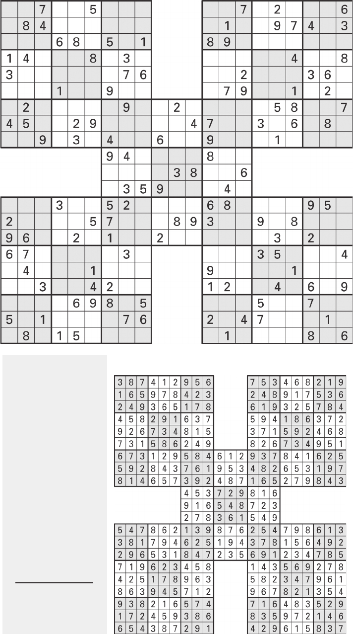 Printable Sudoku High-Five, Aug. 1 - [Pdf Document]