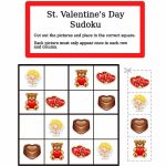 Saint Valentine Picture Sudoku | Free Printable Puzzle Games