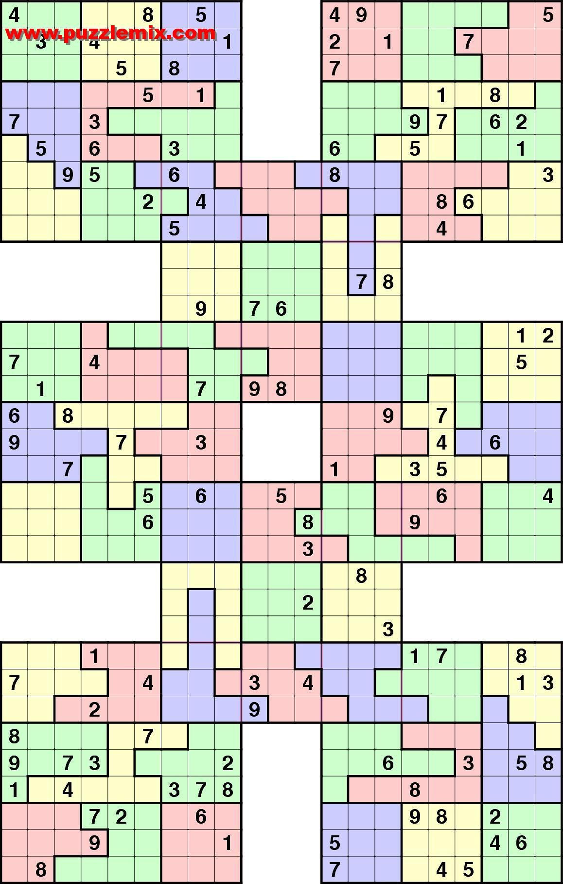 Samurai Sudoku Logic Puzzles Quotes | Sudoku Puzzles, Puzzle