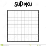 Sudoku Blank Worksheet | Printable Worksheets And Activities
