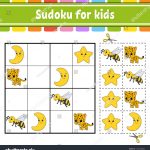 Sudoku For Kids. Education Developing Worksheet. Activity