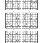 Sudoku Printable Medium 6 Per Pageaaron Woodyear   Issuu