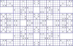Super Samurai Sudoku 13 Grids | Sudoku, Sudoku Puzzles
