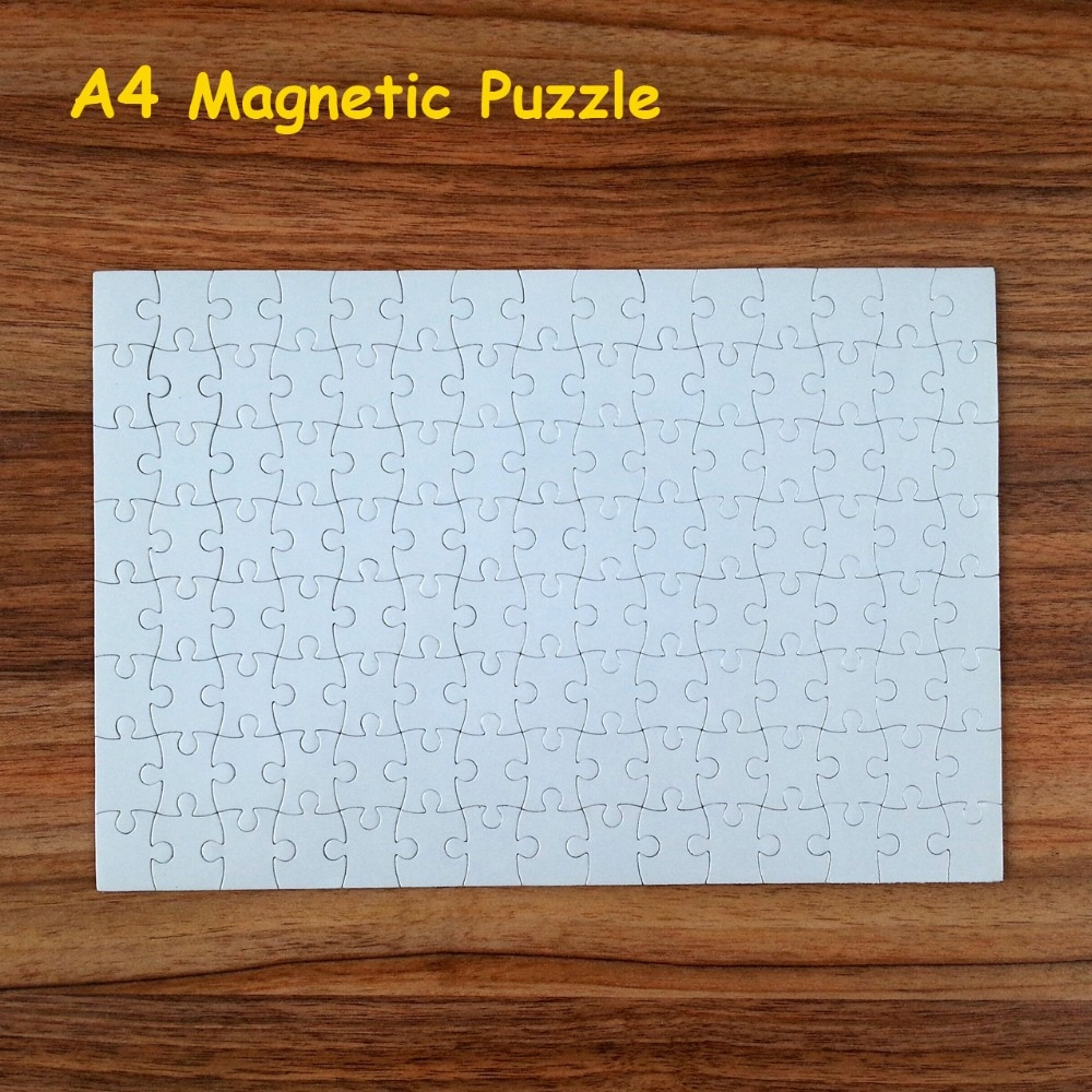 Us $35.88 8% Off|Gratis Verzending A4 Magnetische Puzzel Sublimatie Blanco  Puzzel 10 Pcs Diy Craft Puzzel-In 3D Druk Materiaal Van Computer &amp;amp; Kantoor