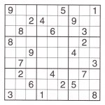 Very Hard Sudoku Printable | Quote Images Hd Free