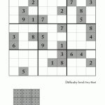 Very Hard Sudoku Puzzle To Print 5
